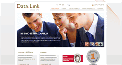 Desktop Screenshot of data-link.rs